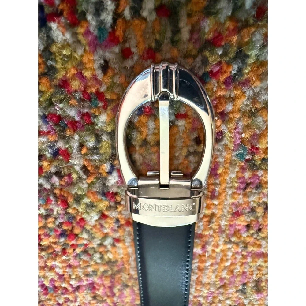 Montblanc leather belt
